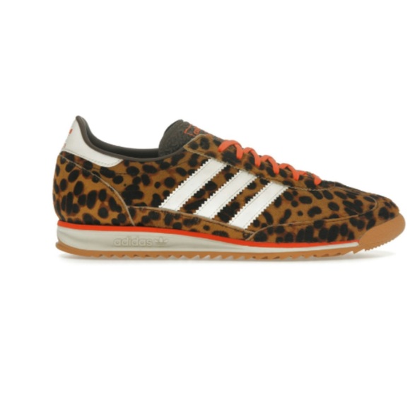 Adidas Women's SL 72 OG Leopard Print size 11 woman brand new never worn - Picture 1 of 6